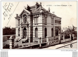 CPA (Réf. P552) AUTUN (Saône-et-Loire  71) La Caisse D'Épargne - Banks