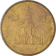 Monnaie, Corée Du Sud, 10 Won, 1987 - Corée Du Sud