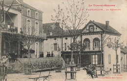 82 - TARN ET GARONNE - LAFRANÇAISE - La Promenade - Café-restaurant DARASSE - Animation - Superbe -10035 - Lafrancaise