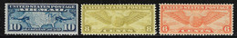 UNITED STATES 1926, 1932, 1934 SCOTT C7, C17, C19 MH - 1b. 1918-1940 Unused