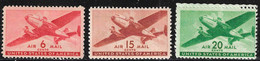 UNITED STATES 1941 SCOTT C25,28,29 MH - 2b. 1941-1960 Nuovi