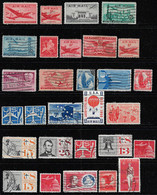 UNITED STATES 1946... SCOTT C32...C68 29 STAMPS CANCELLED - 2a. 1941-1960 Oblitérés