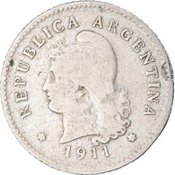 Monnaie, Argentine, 10 Centavos, 1911 - Argentina