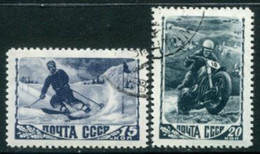 SOVIET UNION 1948 Sports I Used.  Michel  1192-93 - Gebruikt