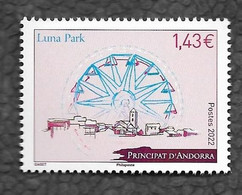 Andorre 2022 - Yv N° 878 ** - Luna Park - Neufs