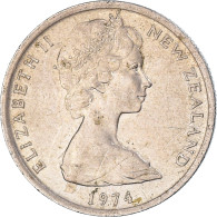 Monnaie, Nouvelle-Zélande, 5 Cents, 1974 - New Zealand
