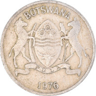 Monnaie, Botswana, 25 Thebe, 1976 - Botswana