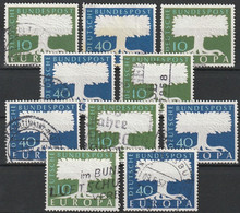 BRD 1957 O (5x) - 1957