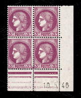 3F Cérès - Coin Daté 10.5.40 - 1940-1949