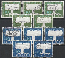 BRD 1957 O (5x) - 1957