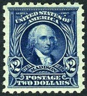 US #479 XF  Mint Hinged $2 Madison From 1917 - Unused Stamps