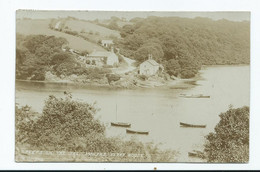 Cornwall Postcard  Peeps On The River Fal Malpas Ferry House Rp  Nice Downey Head 1912 - Falmouth