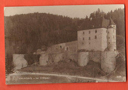 KCA-25 Le Château De Valangin, Sepia. Circulé 1925 Vers Barcelone.  Perrochet-Matile 8588 - Valangin