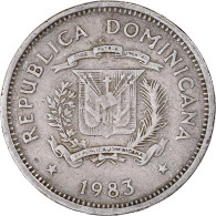 Monnaie, République Dominicaine, 5 Centavos, 1983 - Dominikanische Rep.