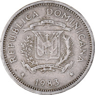 Monnaie, République Dominicaine, 5 Centavos, 1983 - Dominicana