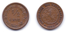 Netherlands 1/2 Cent 1898 - 0.5 Cent