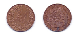 Netherlands 2 1/2 Cents 1904 - 2.5 Centavos