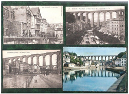 4 QUATRE CARTES DE MORLAIX VOIR SCAN ... (LOT 27) - Morlaix