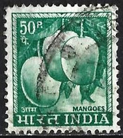 India 1967 - Mi 395 - YT 228 ( Fruits : Mangoes ) - Usados