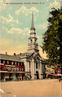 New Hampshire Keene First Congregational Church 1920 - White Mountains