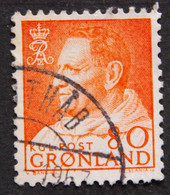 Greenland   1963 King Frederik IX MiNr.57 ( Lot E 2591 ) - Usados