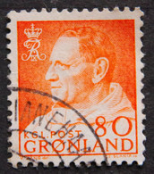 Greenland   1963 King Frederik IX MiNr.57 ( Lot E 2595 ) - Usados