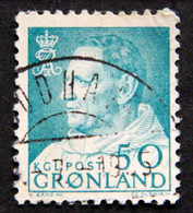 Greenland   1964 King Frederik IX MiNr.56 ( Lot E 2599 ) - Usados