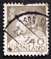 Greenland   1964 King Frederik IX MiNr.55 ( Lot E 2605 ) - Oblitérés