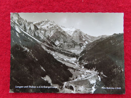 AK: Echtfoto - Langen Und Stuben A.d. Arlbergerstrasse, Gelaufen  (Nr.3495) - Stuben