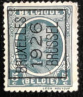 België - Belgique - C10/35 - MH - 1926 - Michel 172 V - Koning Albert I - Brussel-Bruxelles - Sobreimpresos 1922-26 (Alberto I)