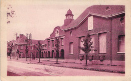 CPA - 80 - PERONNE - 1928 - Collège Saint SIMON - Flamme Péronne Son Château Et Ses étangs - Peronne