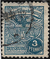 Poste Locale Privatpostmark Duisburg MICHEL N° 2 - Sello Particular