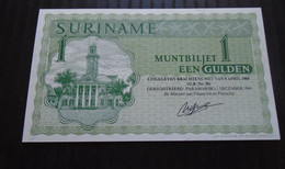 SURINAME , P 116h ,  1 Gulden ,  1984 , UNC , Neuf, - Surinam