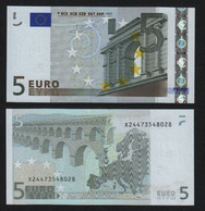 5 Euro 2002; Signature JC Trichet; P012I2; X24473548028; Allemagne; Non Circulé; - 5 Euro