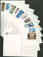 UNO NEW YORK 1989 Mi-Nr. P 9/18 Ganzsache Postkarte Ungelaufen - Lettres & Documents