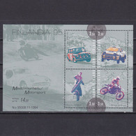 FINLAND 1995, Sc# 961, Motor Sports Drivers, MNH - Auto's