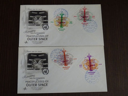 Haiti 1963 Space Overprints FDC VF - Amérique Du Sud