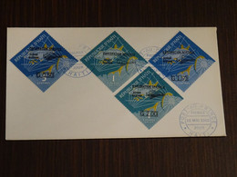 Haiti 1962 Space, John Glenn Overprint FDC VF - Amérique Du Sud