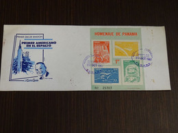 Panama 1962 Space, John Glenn FDC VF - América Del Sur