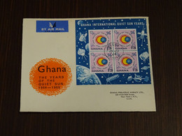 Ghana 1964 Space FDC VF - Afrique