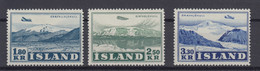 Iceland 1952- Michel 278-280 Mint Hinged * - Unused Stamps