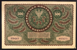 Polonia Polska 500 Marek 1919 Lotto.4026 - Poland