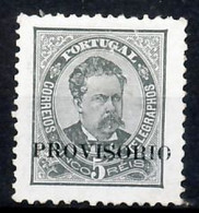 !										■■■■■ds■■ Portugal 1892 AF#80 (*) Provisional 5 Réis Overprint Type A (x0313) - Unused Stamps