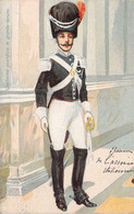 CPA - Illustrateur Non Signé - Militaire Italien En Grande Tenue - Militaria - Non Classificati