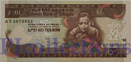 ETHIOPIA 10 BIRR 2000 PICK 48b UNC - Etiopía