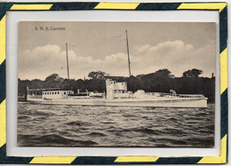 S.M.S. " CARMEN ". BATIMENT ALLEMAND - Boats