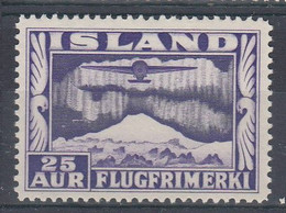 OM1964. Iceland 1934. Michel 177A. MNH(**) - Luftpost