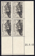 FEZZAN YT-N°: 28 - FORT DE SEBHA, Coin Daté Du 20.09.1946, NSC/**/MNH - Neufs