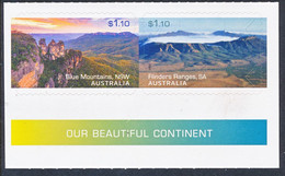 AUSTRALIA 2022 - OUR BEATIFUL CONTINENT, 2v Adhesive Ex Booklet** - Neufs