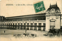 Bordeaux * La Gare Du Midi * L'arrivée * Attelage - Bordeaux